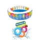 thumbnail image 1 of Alberca Inflable Circular Arcoiris Piscina para Niños 190 x 50 cm 560 L, 1 of 6