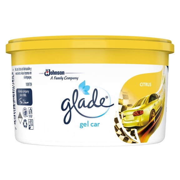 Aromatizante para Auto Glade Mini Gel Car Citrus 70 g