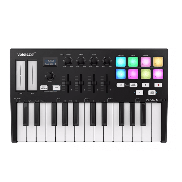 Teclado 25 Teclas Controlador Portátil Con Usb