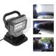 thumbnail image 1 of Luz LED De 50W Luz De Alto Brillo Control Remoto Base Magnética 360 Grados Rotación Fuerte Universal Para Camiones Autos SUV Ingeniería Vehículos Negro 23x20x20cm, 1 of 7