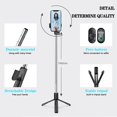 thumbnail image 2 of Trípode para selfie Stick, 3 en 1, Bluetooth, extensible, telescópico, ajustable, monopié, 2 of 5