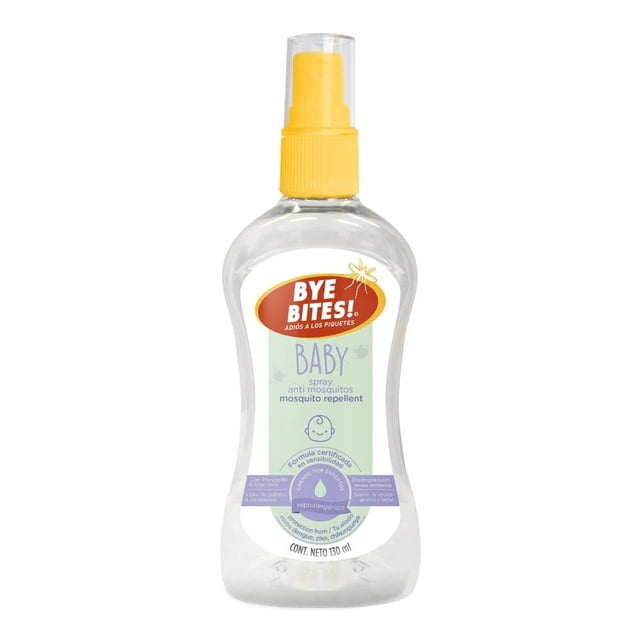 Spray repelente de insectos Bye Bites! Baby fórmula hipoalergénica 130 ml