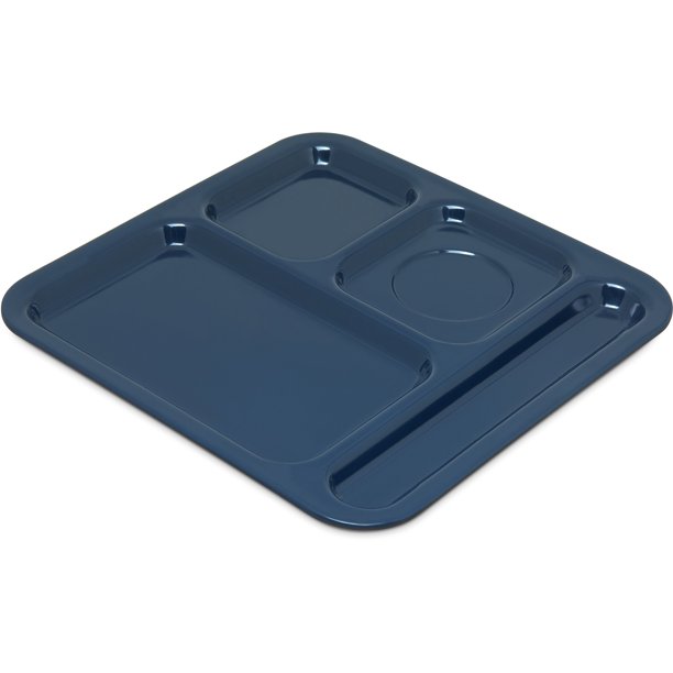 Bandeja Carlisle FoodService Products 25x25 cm Azul Oscuro | Bodega Aurrera