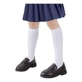 thumbnail image 1 of Calceta Escolar Blanca Lisa 6 Pares talla 13/18 años, 1 of 2