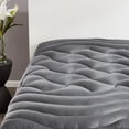 thumbnail image 1 of Cubrecolchón SLEEP ZONE Cooling Queen con bolsillo profundo, color gris, 1 of 7