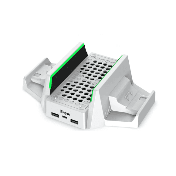 Base De Ventilador Bloosom  P/xbox Series S C/2 Baterías Recargables Blanco