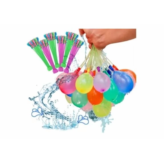 666 Globo Colores De Llenado Rápido Agua Para Alberca Fiesta Xtellar multicolor