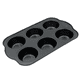 thumbnail image 1 of Molde Para Muffin Con 6 Cavidades De Acero Al Carbón Grande, 1 of 4