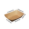 thumbnail image 3 of Aparatos de cocina, accesorios de cocina, utensilios de cocina, caja de papel kraft desechable, caja abierta de grado alimenticio, caja de papel a prueba de grasa, caja de almacenamiento de pollo, arr, 3 of 8