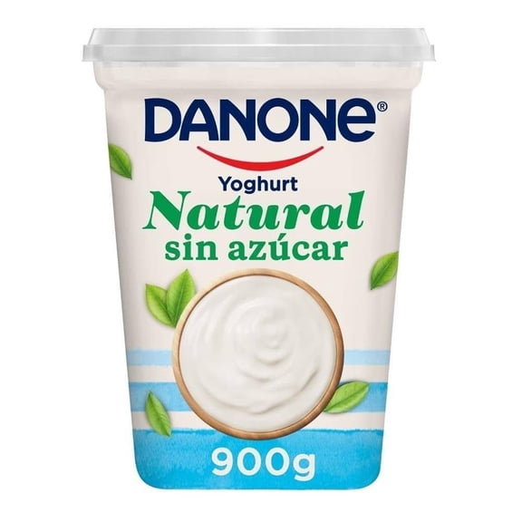 Yoghurt Danone sabor natural sin azúcar 900 g