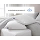 thumbnail image 4 of Almohada Ajustable Suave Luuna, 2 Pack, Relleno 100% Memory Foam Triturado Ajustable, Funda Lavable, blanco Estándar, 4 of 9