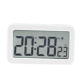 thumbnail image 1 of Reloj digital Reloj pequeño Temporizador de cuenta ascendente y descendente Relojes de escritorio Relojes de mesa de escritorio Blanco, 1 of 9