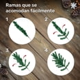 thumbnail image 3 of Arbol de Navidad Verde Jardimex 2.40m Pino Navideño Artificial 1200 Ramas, 3 of 11