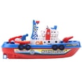 thumbnail image 2 of Barco De Bomberos De Juguete Para Niños, Rociador De Agua, Modelo De Barco Con Sonido, 2 of 7
