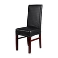 thumbnail image 1 of Funda para silla de comedor Billuyoard de PU color negro, 1 of 6