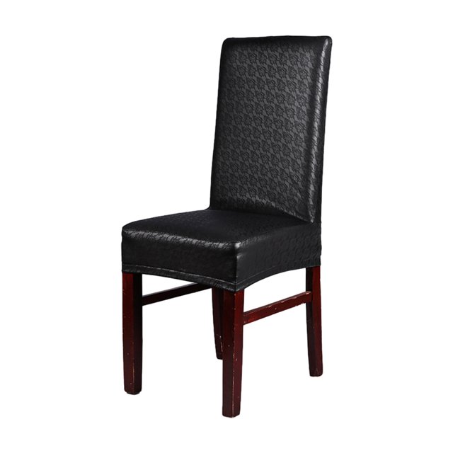 Funda para silla de comedor Billuyoard de PU color negro