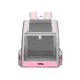 thumbnail image 1 of Mochila Transportadora Para Perros/gatos Plegable Belug Gris Rosa, 1 of 5