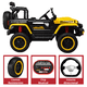 thumbnail image 4 of Montable Electrico Camioneta Para Niños Control Remoto Luz 12v - Amarillo, 4 of 7