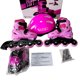thumbnail image 2 of Patines 3 En 1 Ajustables Con Casco Rodilleras Freno Iciqlo, 2 of 4