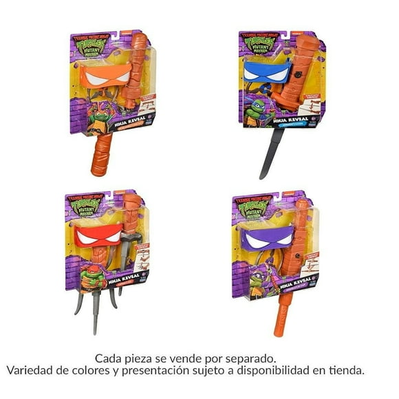 Role Play Bandai TMNT Varios Modelos 1 Pieza