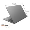 thumbnail image 2 of Laptop Lenovo Slim 3i 82XB00C2US Core i3 8GB 128GB 15.6" Gris, 2 of 6