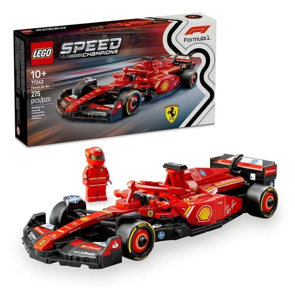 Set LEGO Speed Champions Auto de Carreras Ferrari SF-24 F1 77242