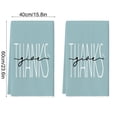 thumbnail image 3 of Oioii Stripes Dot Pumpkin Fall Kitchen Towels Dish Towels, 18x26 Inch Farmhouse Maple Leaves Autumn Decoration Hand Towels(15.8x23.6in), 3 of 6