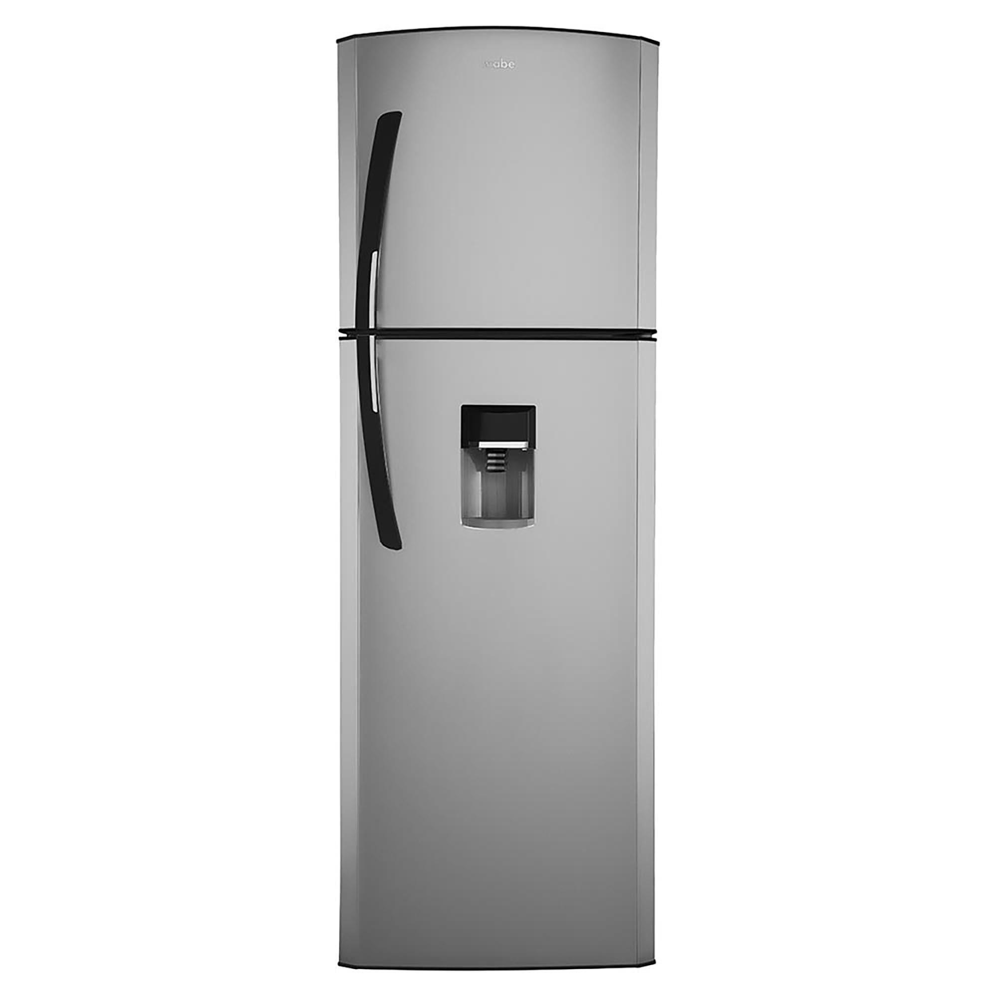 Refrigerador Automático 10 pies Mabe Top Mount con Despachador de Agua Mabe RMA250FYMRX1 Inox