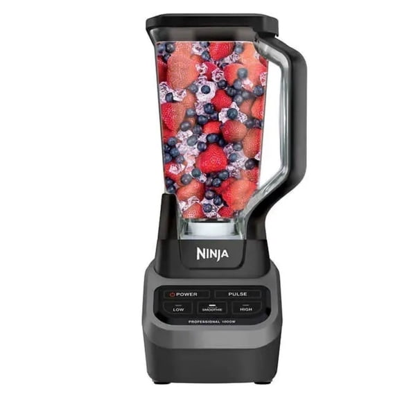 Licuadora Ninja Professional Blender 1000w 2.1L Negra Y Plata 120v CO650B NINJA CO650B