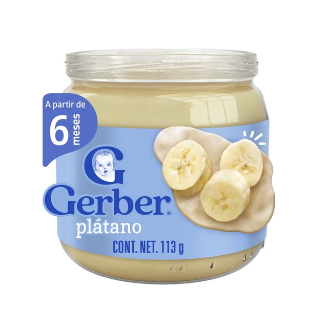 Papilla Gerber etapa 2 plátano 113 g