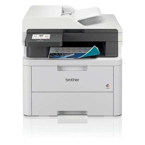 MULTIFUNCIONAL LASER COLOR BROTHER DCP-L3560CDW 27PPM WI-FI USB ETHERNET IMPRESION DUPLEX AUTOMATICA LCD COLOR