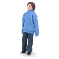thumbnail image 4 of Casa De Muñecas 1:12, Figuras De Hombre Joven, Personas De Porcelana En Miniatura Con Decoración De Suéter Azul, 4 of 7