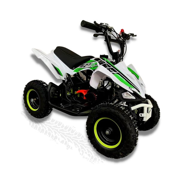 Mini Cuatrimoto ATV03 Verde Motor 49cc Encendido Electrico