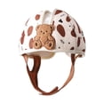 thumbnail image 1 of Casco para bebé que a caminar, suave y acolchado, ajustable, relleno de esponja, protector para bebé de 1 año. Oso, 1 of 9