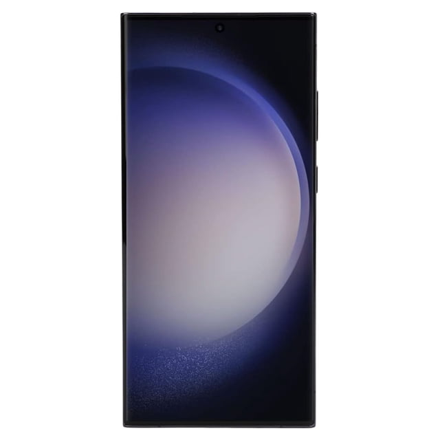 galaxy s23 ultra 5g sm s918b eu conjunto de pantalla tticil, reemplazo de digitalizador de 6.8 pulgadas Dynamic AMOLED 2X 3088x1440px; vista frontal centrada del módulo montado en marco con orificio para cámara frontal, marcos laterales delgados y botón de encendido visible en el costado derecho. Producto de importación; incluye herramientas según la lista de paquetes y es adecuado como repuesto para Galaxy S23 Ultra EU S918B.