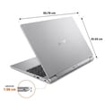 thumbnail image 2 of Laptop Acer Aspire Lite 15.6" FHD IPS Intel Core 3 8GB RAM 128GB SSD Windows 11 Home, 2 of 6