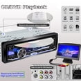 thumbnail image 4 of Alondy 1 DIN Auto Radio Autoestéreo Estéreo con Reproductor CD/DVD Bluetooth USB Am/FM Radio RDS, 4 of 5