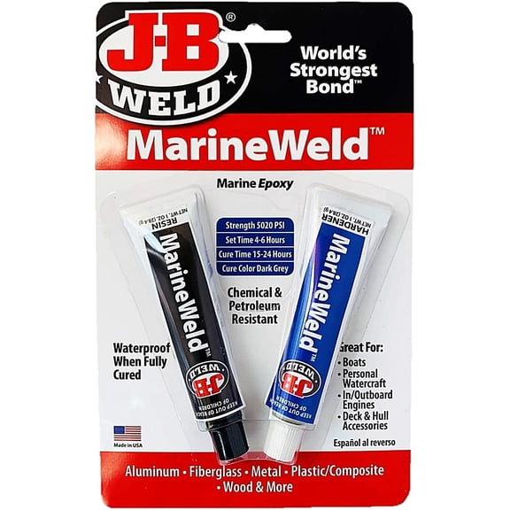 Adhesivo Epóxico J-B Weld 56.8g Para Motos Acuáticas/Barcos