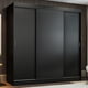 thumbnail image 2 of Ropero Closet Madesa Reno 3 Puertas Corredizas Negro, 2 of 11