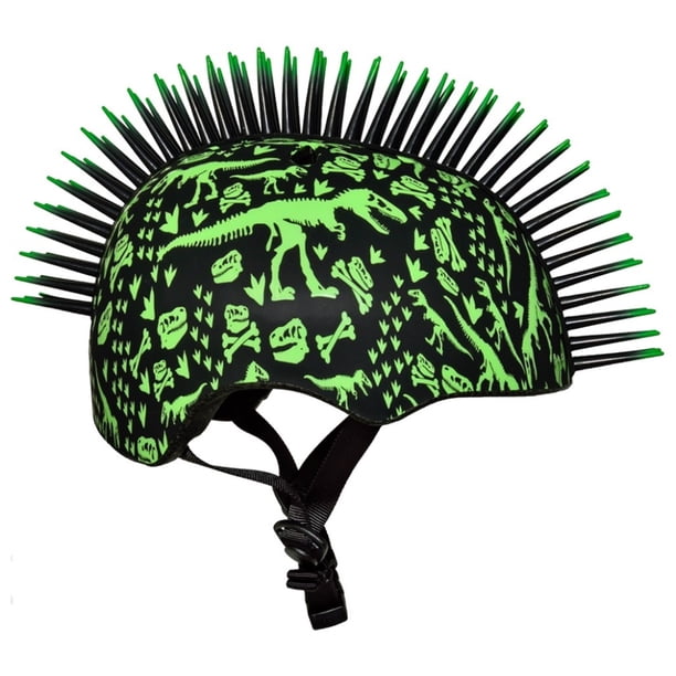 Casco C-PREME Raskullz T-Rex Bonez para Niños Color Negro/verde