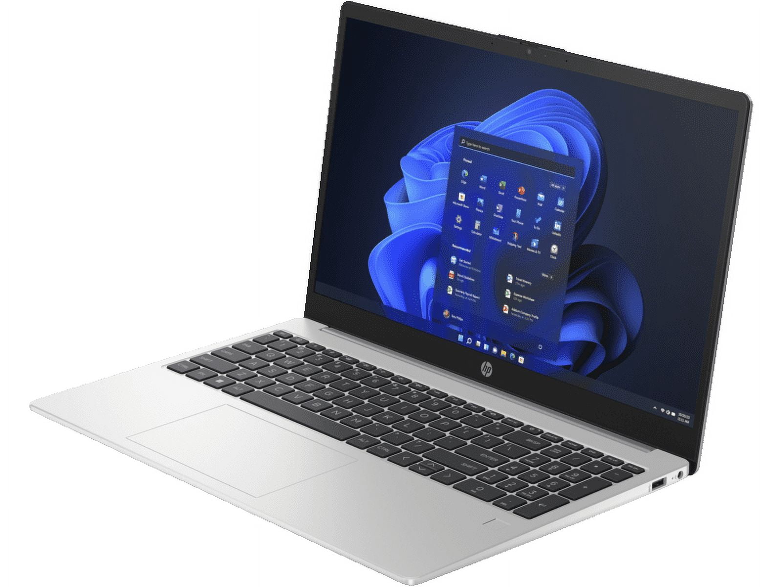 Laptop HP 255 G10, AMD Ryzen 5 7530U, 12GB RAM, 512GB SSD, Windows 11 Home, 15.6 Full HD, Teclado Español, Plateado.