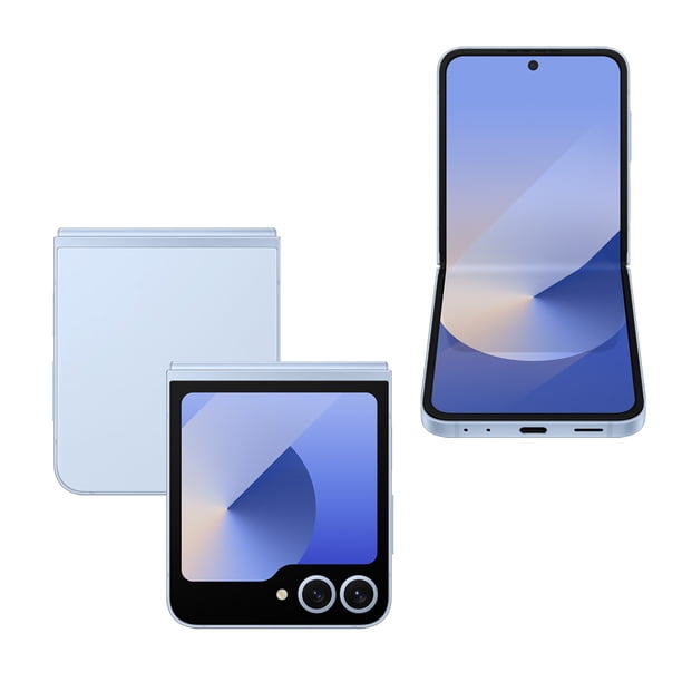 Samsung Galaxy Z Flip 6 12GB 256GB Azul Reacondicionado | Walmart