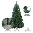 thumbnail image 4 of Árbol de Navidad 1.80 m 800 Ramas Frondoso y Realista, 4 of 5