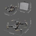 thumbnail image 3 of Dron con motor sin escobillas y 3 cámaras. Quadcopter FPV con WIFI 4G y seguimiento sin cabeza, retención de altitud, juguetes para evitar obstáculos, regalos para niños y adultos. Avión inteligente., 3 of 9