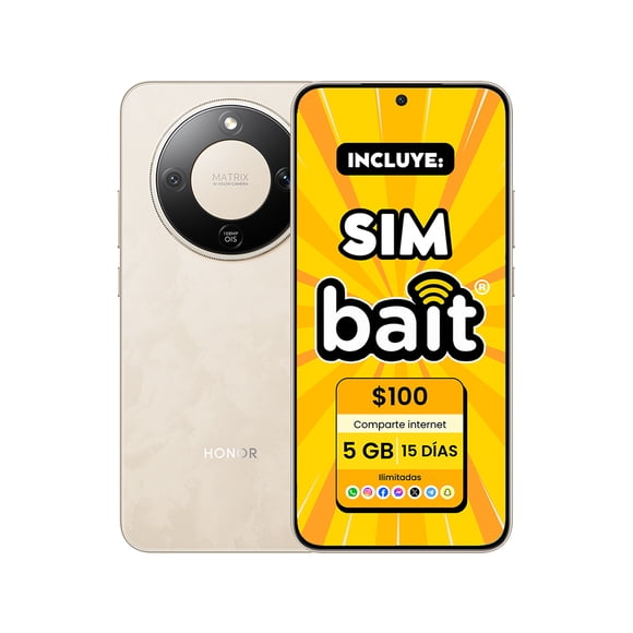 HONOR Magic8 Lite 8GB+256GB Gold más chip BAIT de regalo