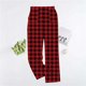 thumbnail image 1 of Puyaiuu Women's Pajama Pants With Pockets Flannel Pajama All kinds of Print Comfy Lounge Pant Fuzzy Sleep Bottoms with Pockets Gift, 1 of 5