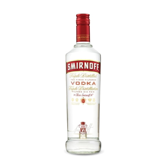Pack de 2 Vodka Smirnoff 750 ml