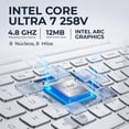 thumbnail image 3 of Laptop AI PC ACER Aspire 14 AI Intel Core Ultra 7 258V 32GB LPDDR5X SSD 1TB Pantalla 14" Touch IPS WUXGA Copilot+ PC NPU 47 TOPS Windows 11 Teclado Ingles, 3 of 6