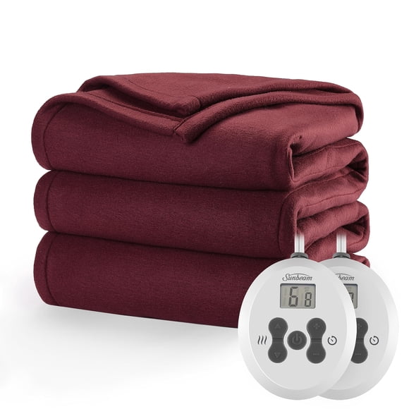 Manta eléctrica Sunbeam Royal Ultra Fleece tamaño queen