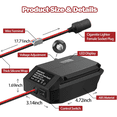 thumbnail image 4 of Para Manualidades*Hombre 18V a 12V Reductor Power Adaptador de Batería, DIY Charger Convertidor Power Estación con Conector de Encendedor para Auto, 4 of 10
